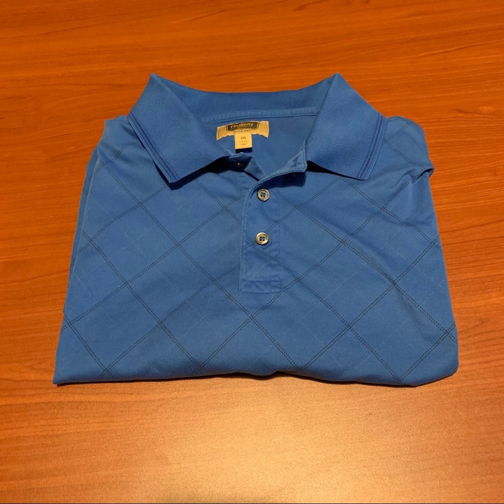 💛Men’s 2XL The Foundry SupplyCo. Quick-dri polo💛